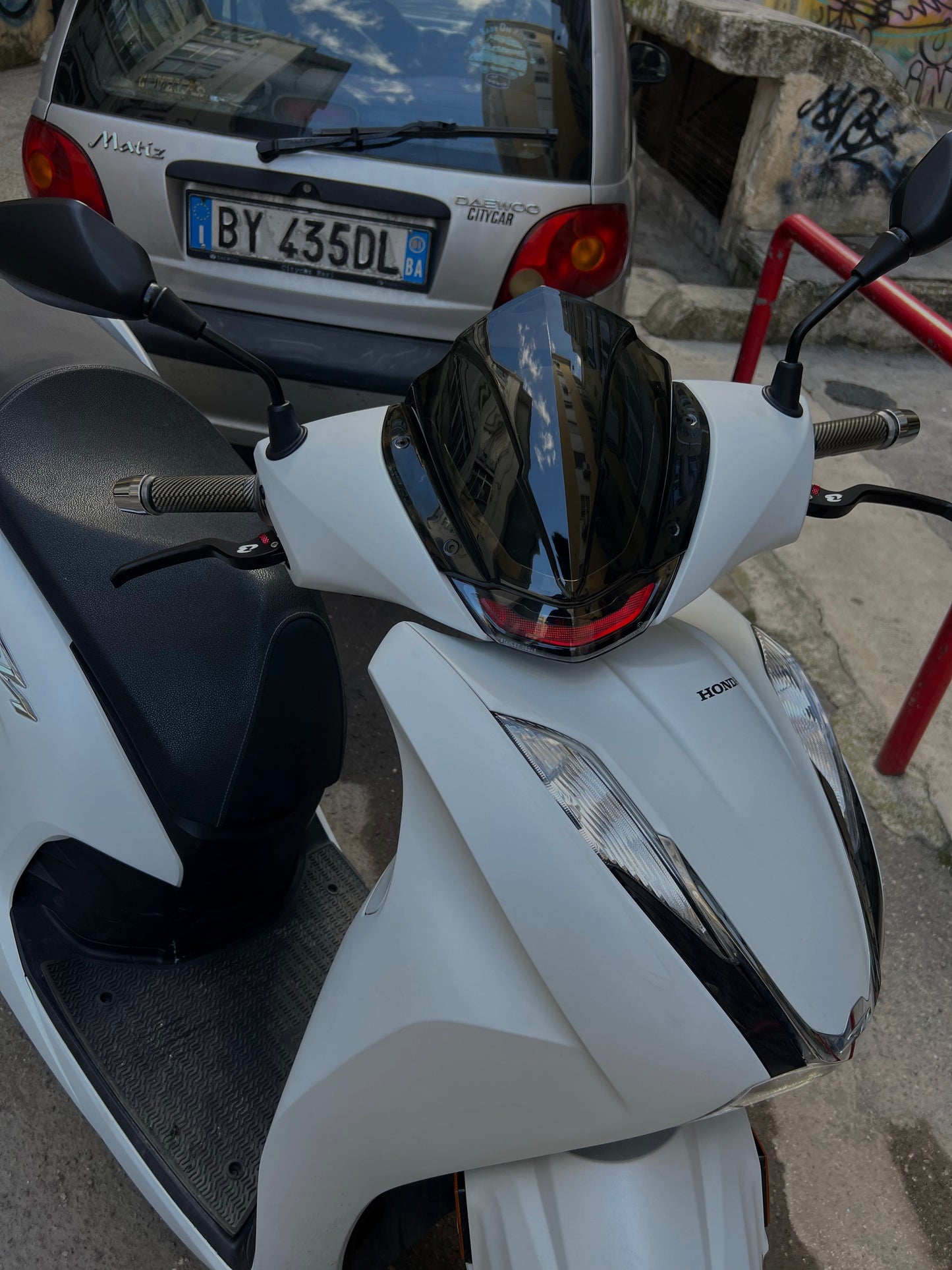 MASCHERINA FUME HONDA SH 350