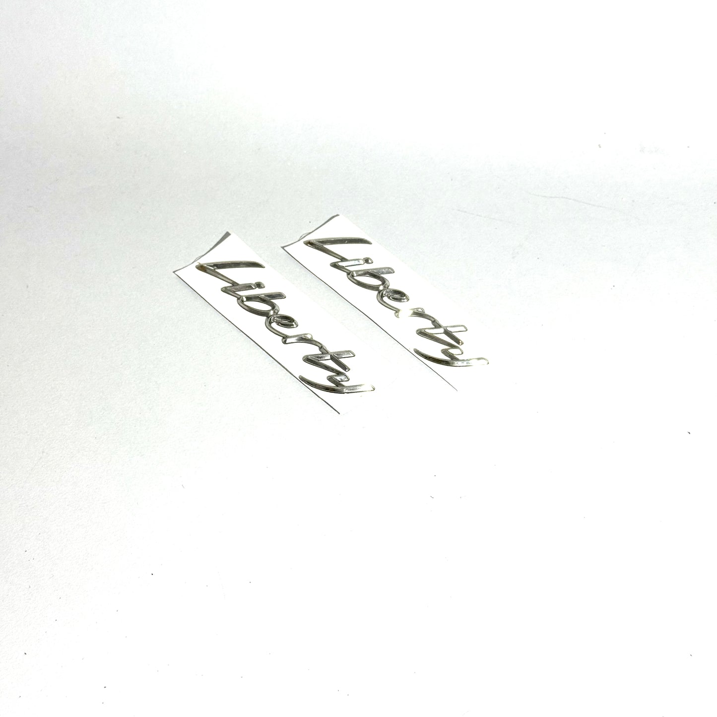 PIAGGIO "LIBERTY" CHROME SIDE EMBLEM