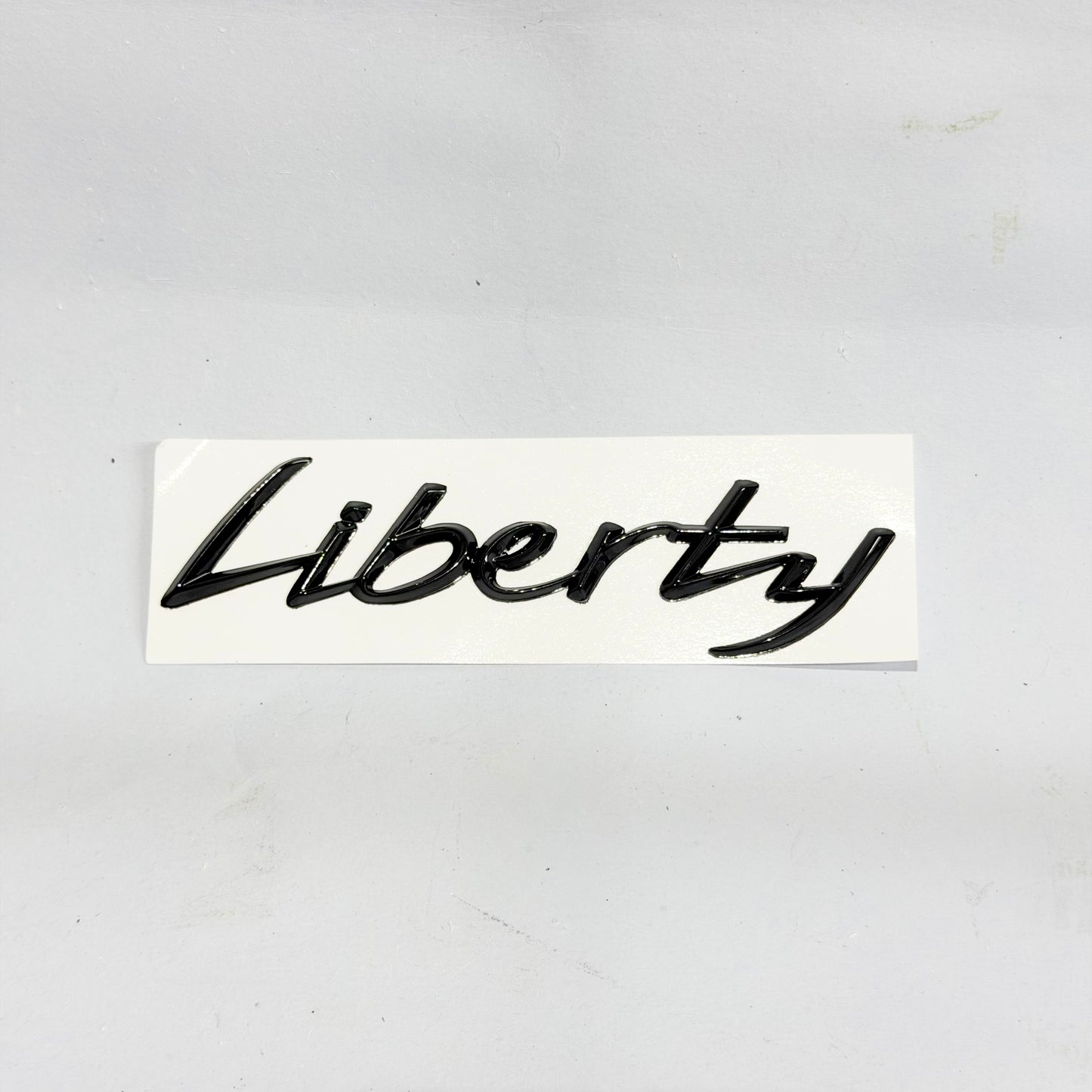 STEMMA LATERALE PIAGGIO "LIBERTY" NERO OPACO