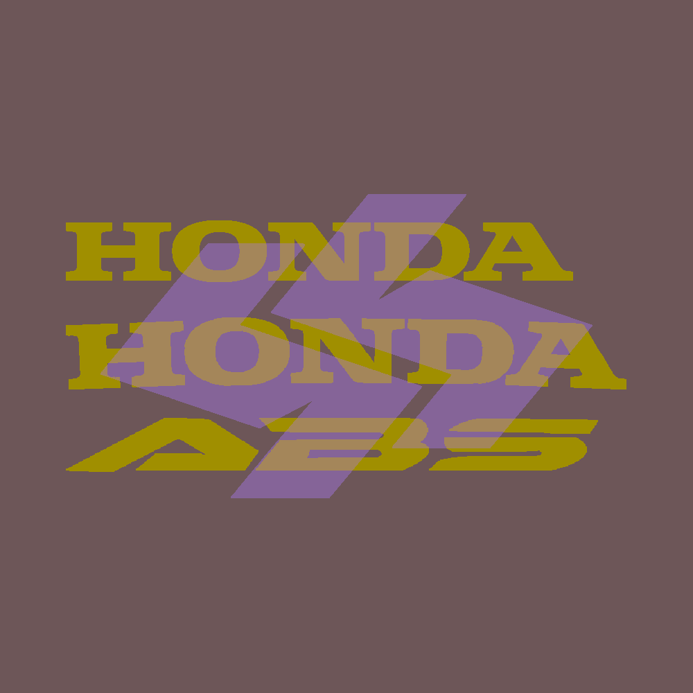 KIT ADESIVI ADESIVI SH HONDA-ABS CUSTOM