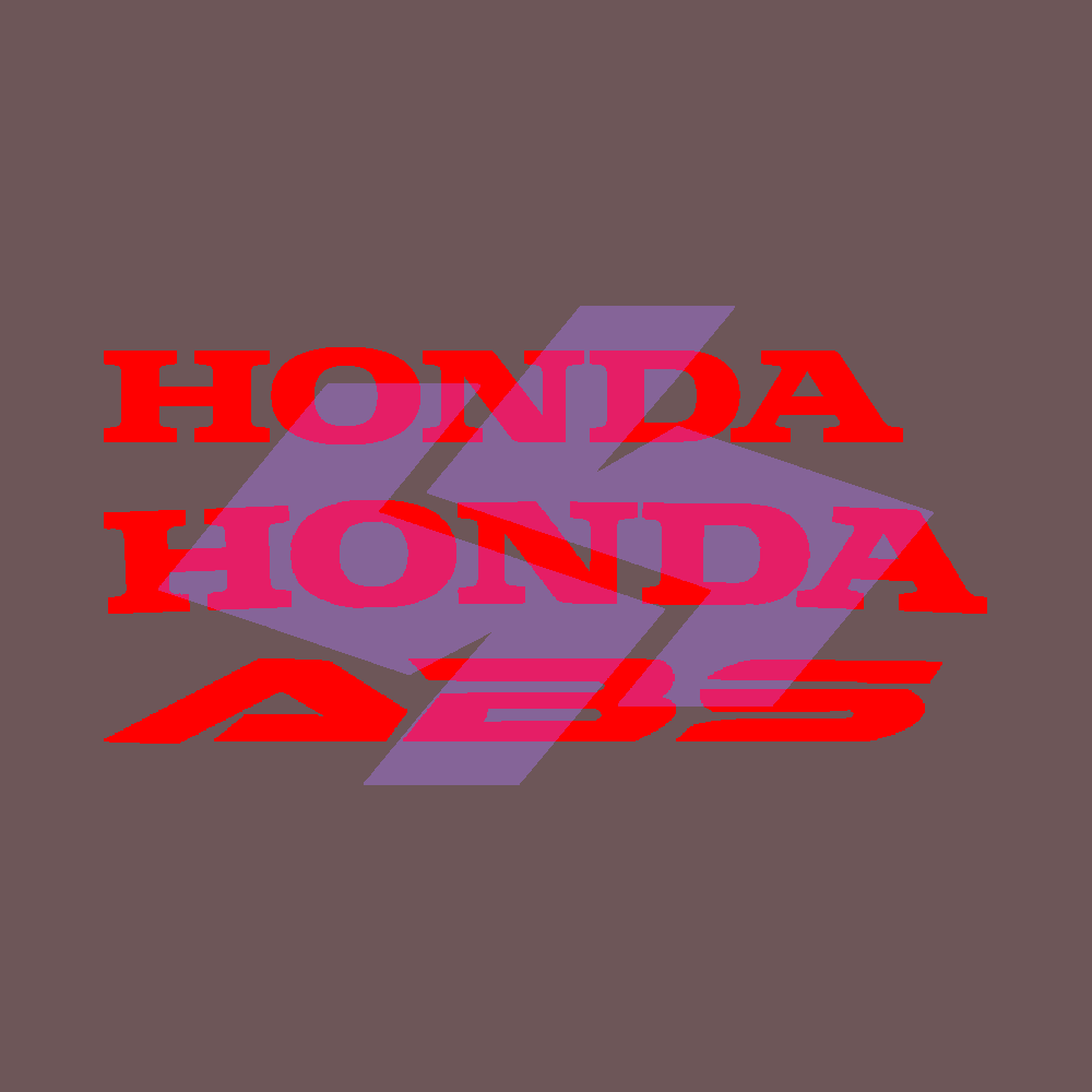 KIT ADESIVI ADESIVI SH HONDA-ABS CUSTOM