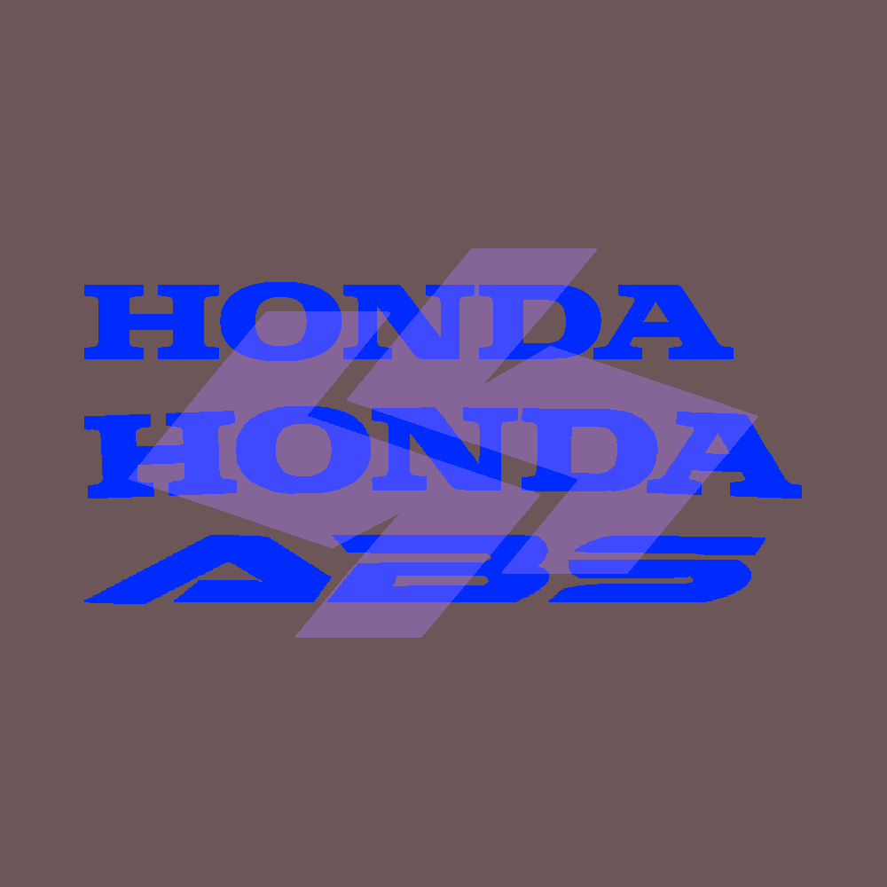 KIT ADESIVI ADESIVI SH HONDA-ABS CUSTOM