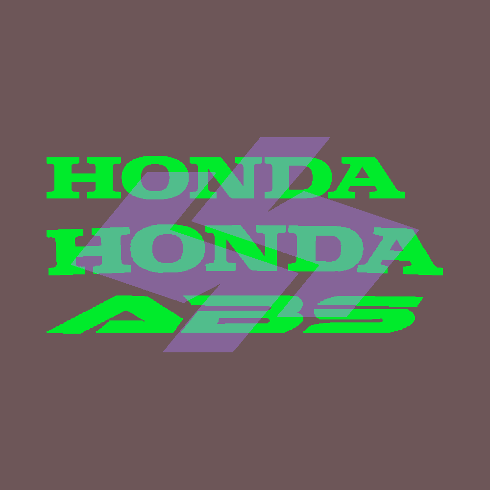 KIT ADESIVI ADESIVI SH HONDA-ABS CUSTOM