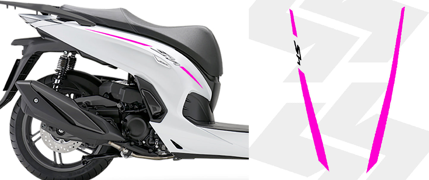 SH 350 SPORT REAR BAND STICKERS