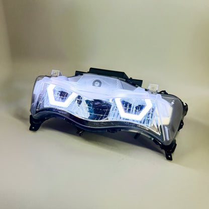 FARO BASSO RGB CUSTOM HEXAGONE HONDA SH 125/150/350