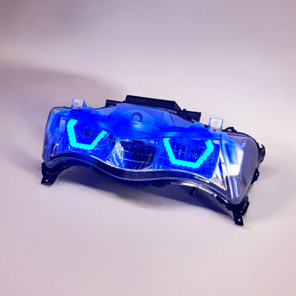 FARO BASSO RGB CUSTOM HEXAGONE HONDA SH 125/150/350