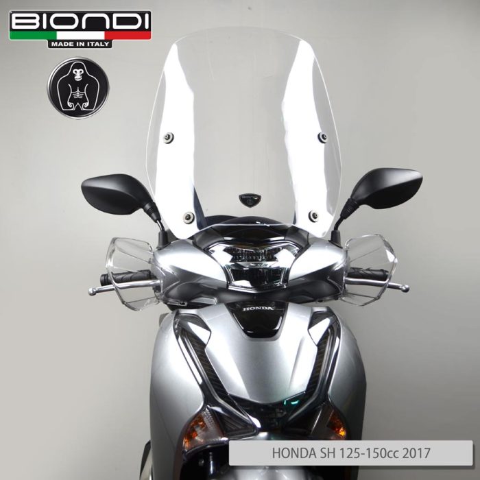 PARABREZZA TRASPARENTE SH 125/150 DAL 2017 AL 2019 MODELLO BIONDI