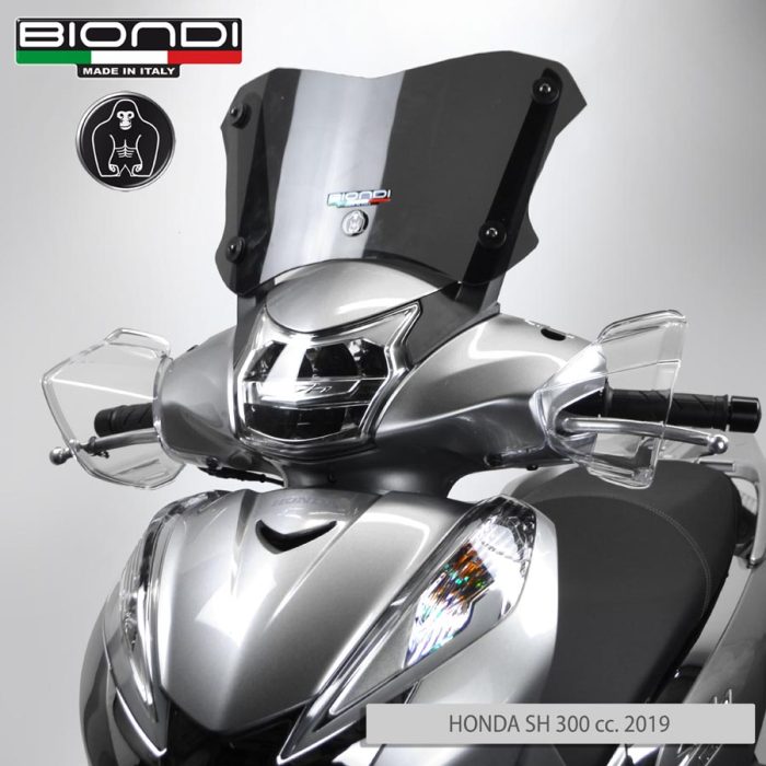SPORTS WINDSCREEN HONDA SH 300 FROM 2015 TO 2020 BIONDI MODEL