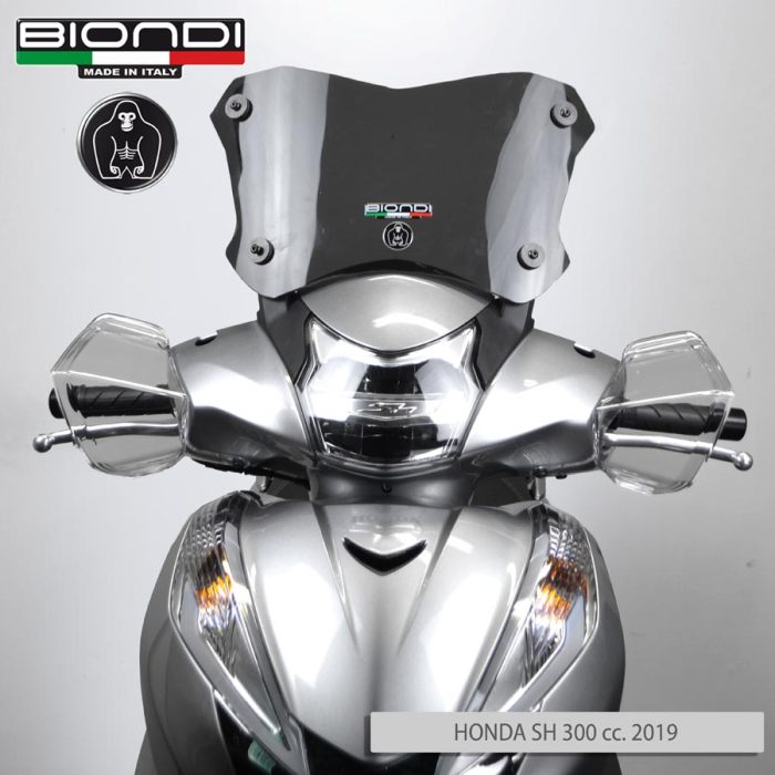 SPORTS WINDSCREEN HONDA SH 300 FROM 2015 TO 2020 BIONDI MODEL