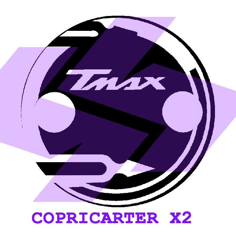 TMAX CRANKCASE COVER STICKERS