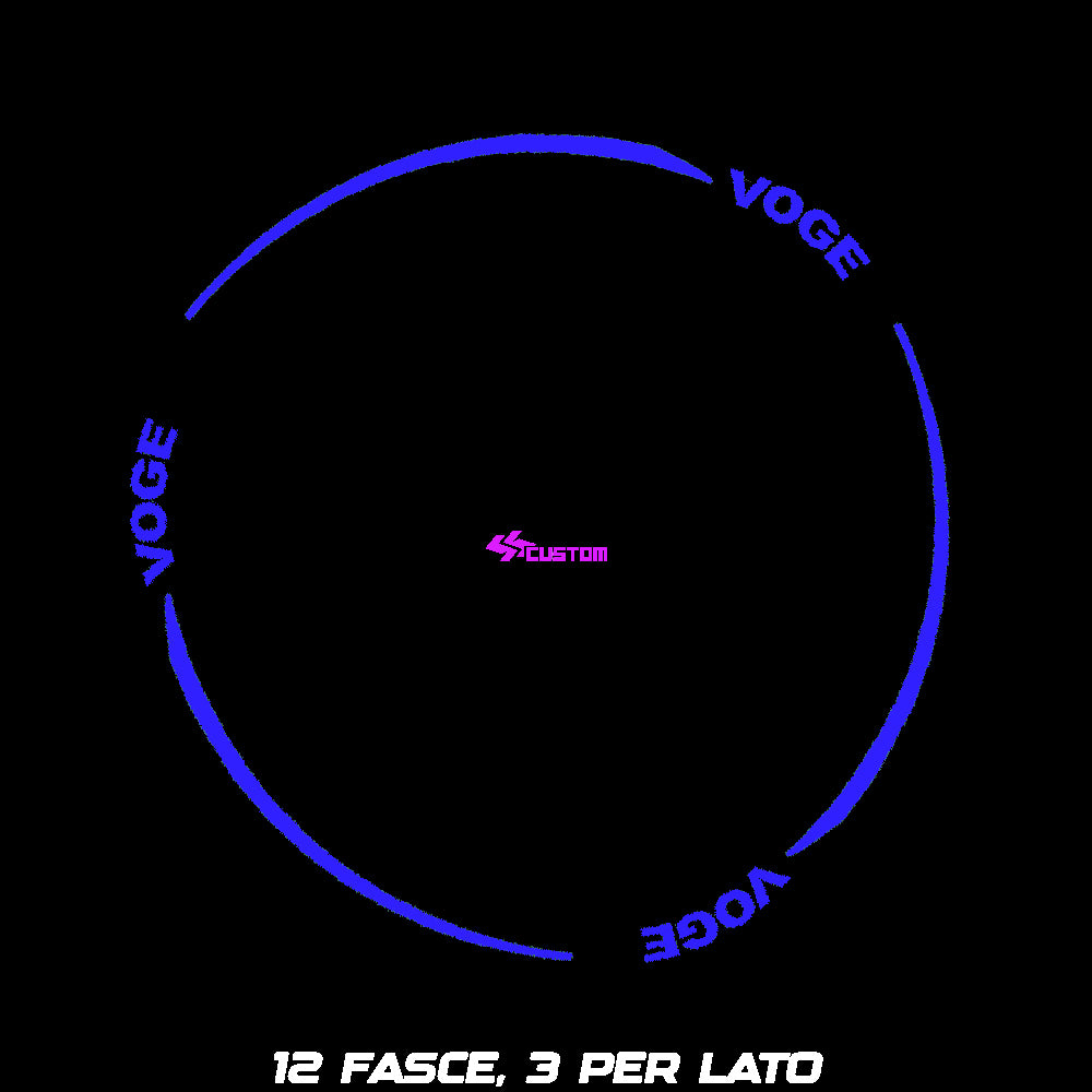 ADESIVI CERCHI PERSONALIZZABILI