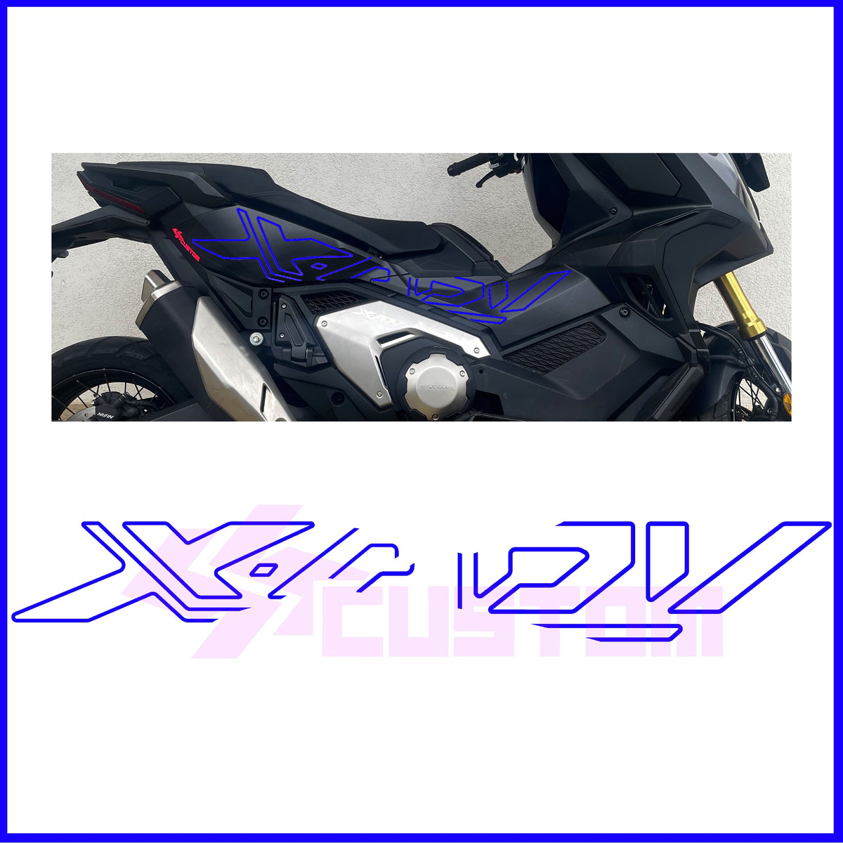 GRAFICA ADESIVI ALLESTIMENTO COMPATIBILE HONDA XADV 750