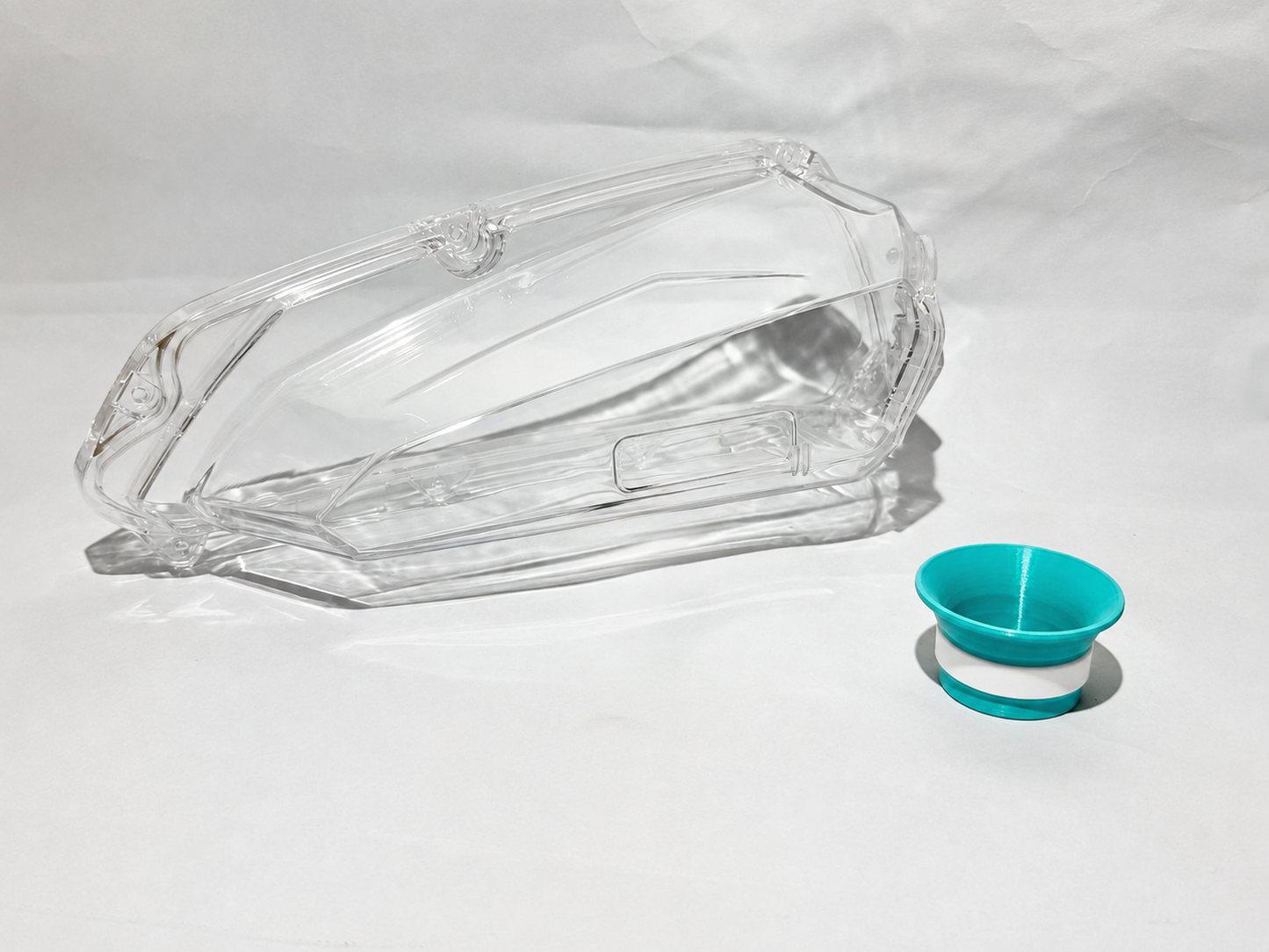 FILTER BOX CAP COVER COMPATIBLE WITH SH 350 TRANSPARENT