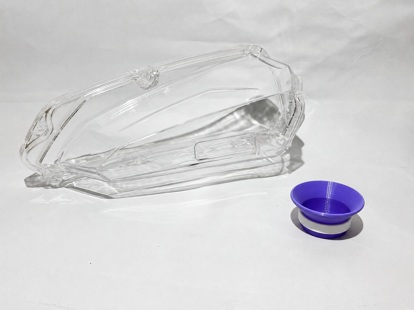 FILTER BOX CAP COVER COMPATIBLE WITH SH 350 TRANSPARENT