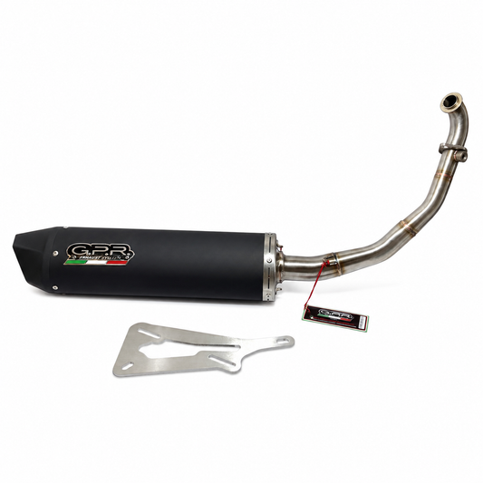 MARMITTA SCARICO COMPLETO GPR COMPATIBILE PER HONDA SH 125/150 DAL 2020/23