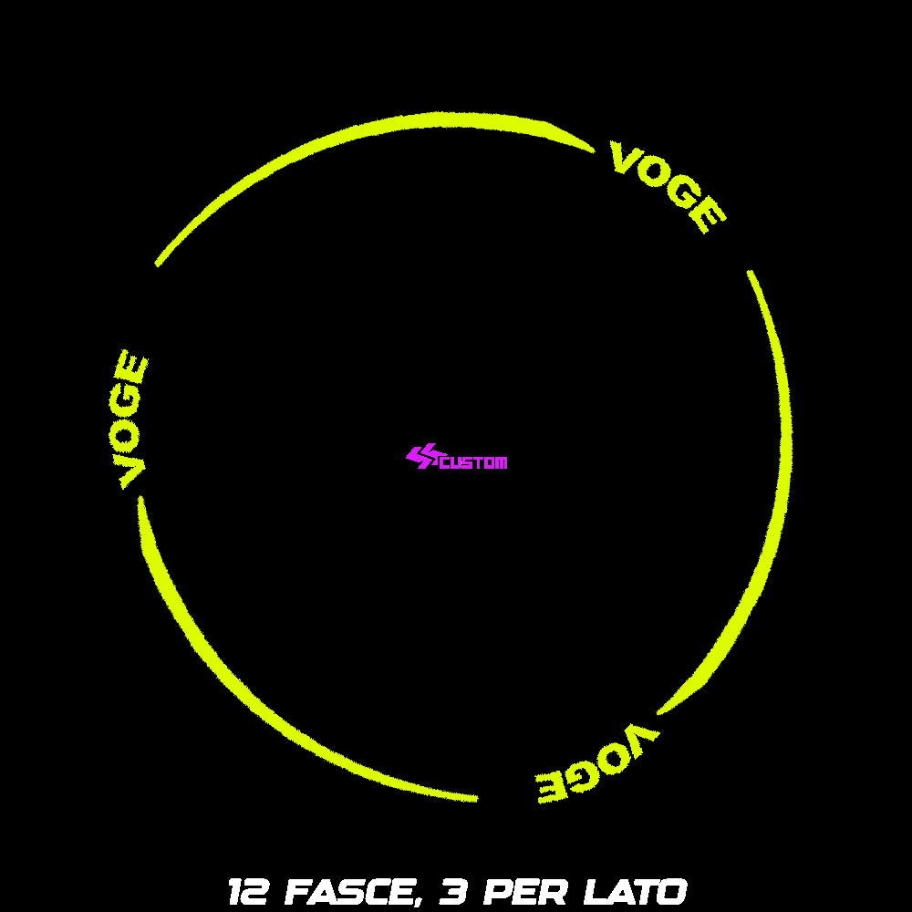 ADESIVI CERCHI PERSONALIZZABILI