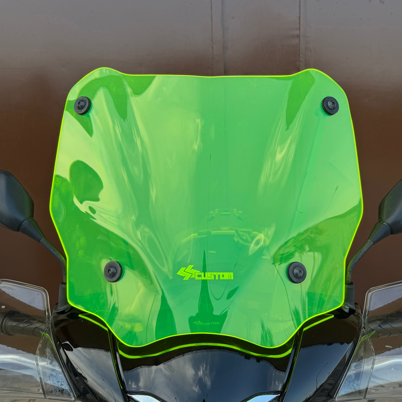 CUPOLINO SSCUSTOM GIALLO FLUO FLUORESCENTE COMPATIBILE CON HONDA SH 125/150/350 DAL 2020