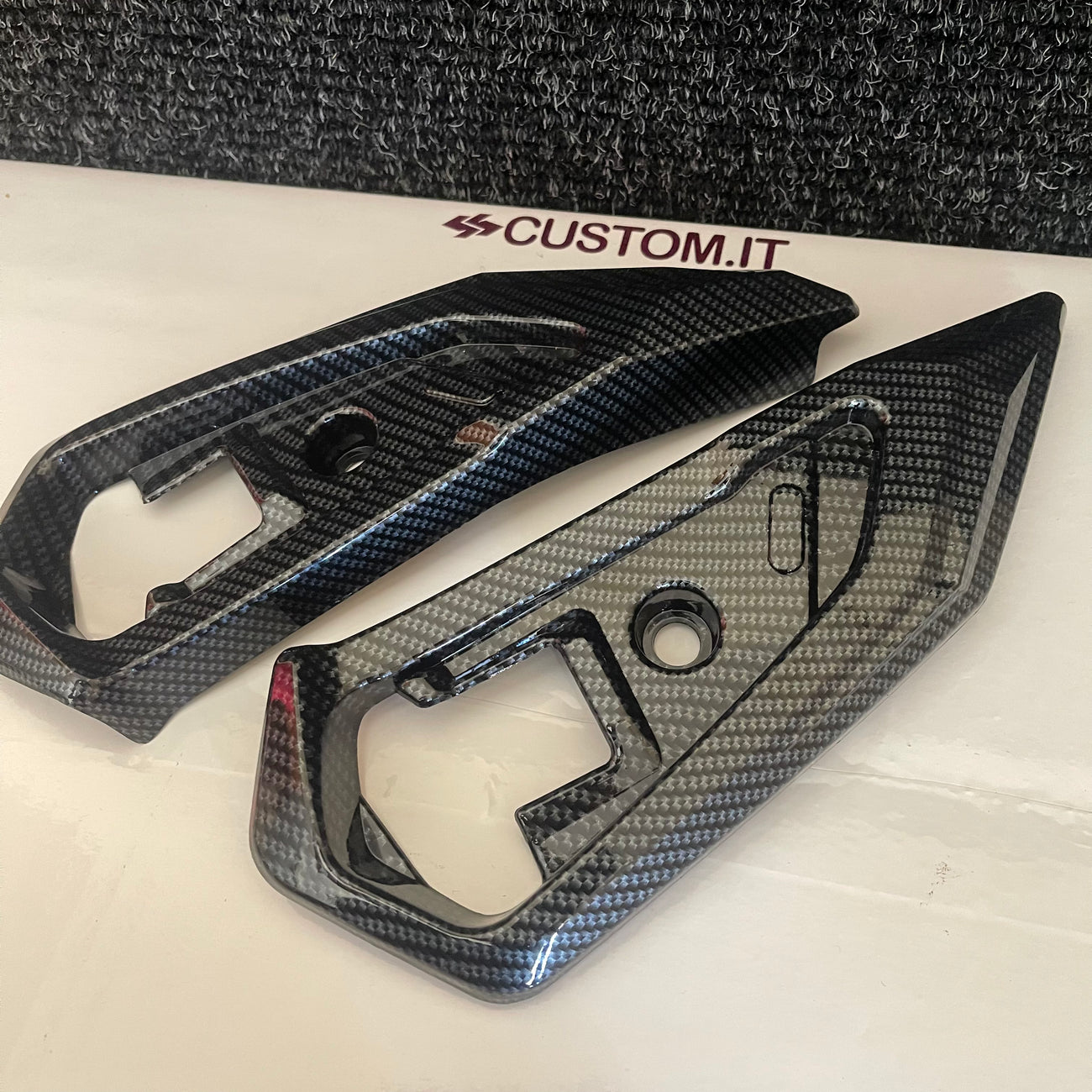 CARBON COVER FOR FOOTREST COMPATIBLE WITH SH 350