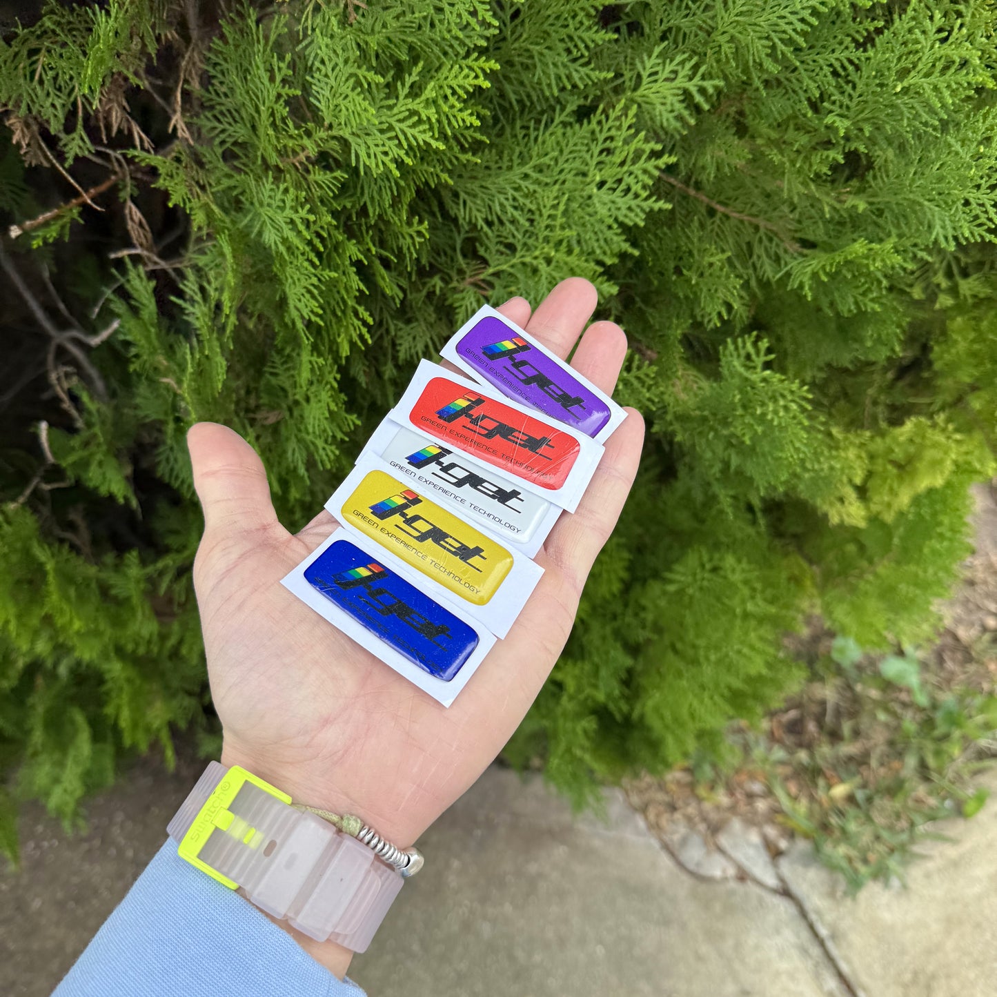 ADESIVO MOTORE I-GET