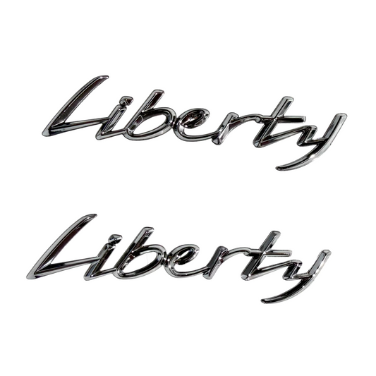STEMMA LATERALE PIAGGIO "LIBERTY" CROMATO