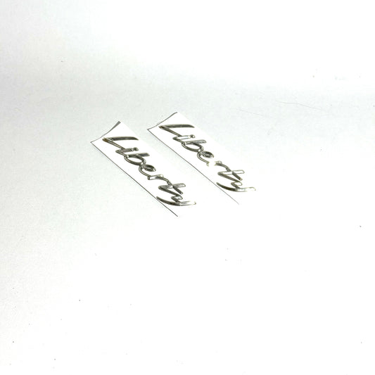 STEMMA LATERALE PIAGGIO "LIBERTY" CROMATO