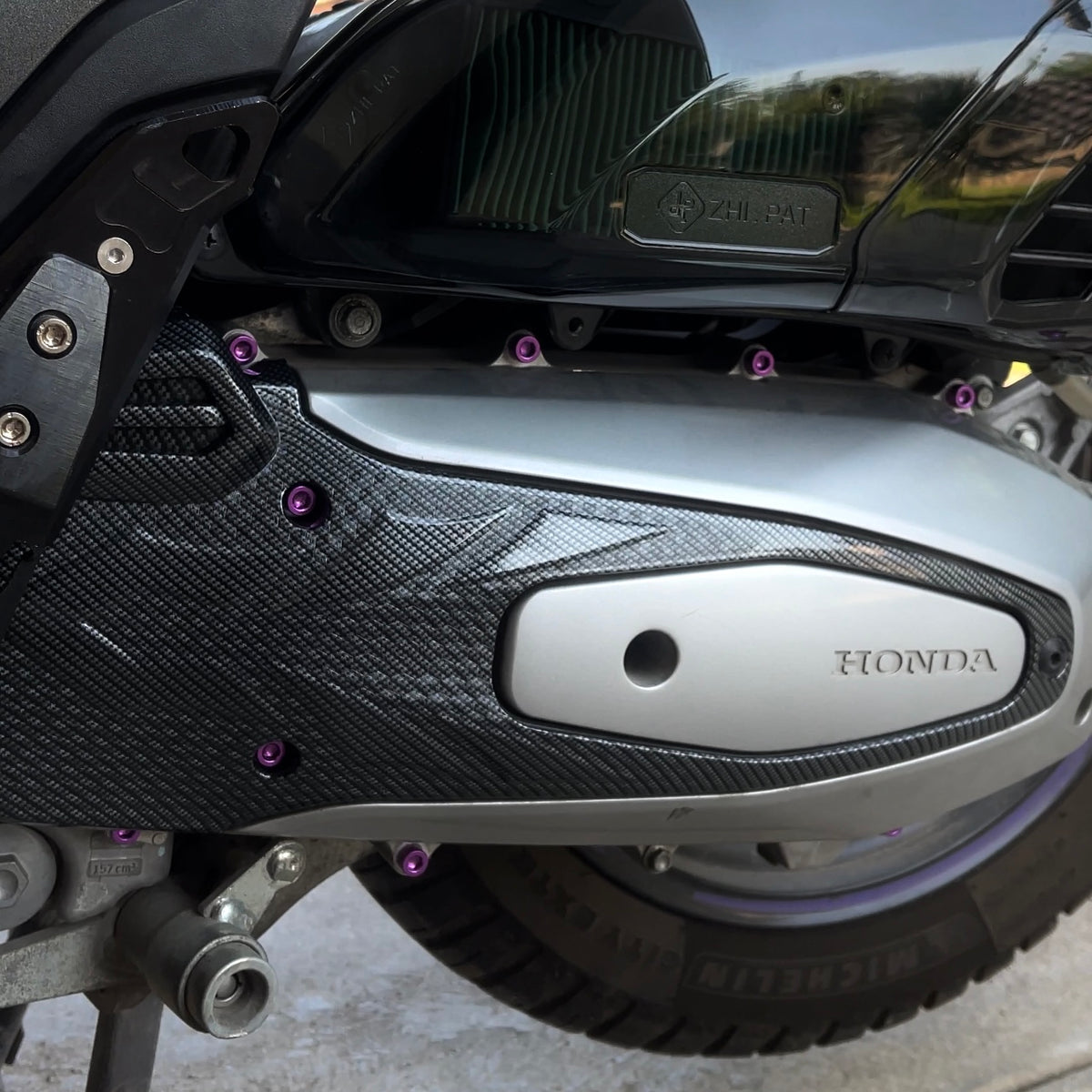 COVER CARBON CARTER COMPATIBILE SH 125/150