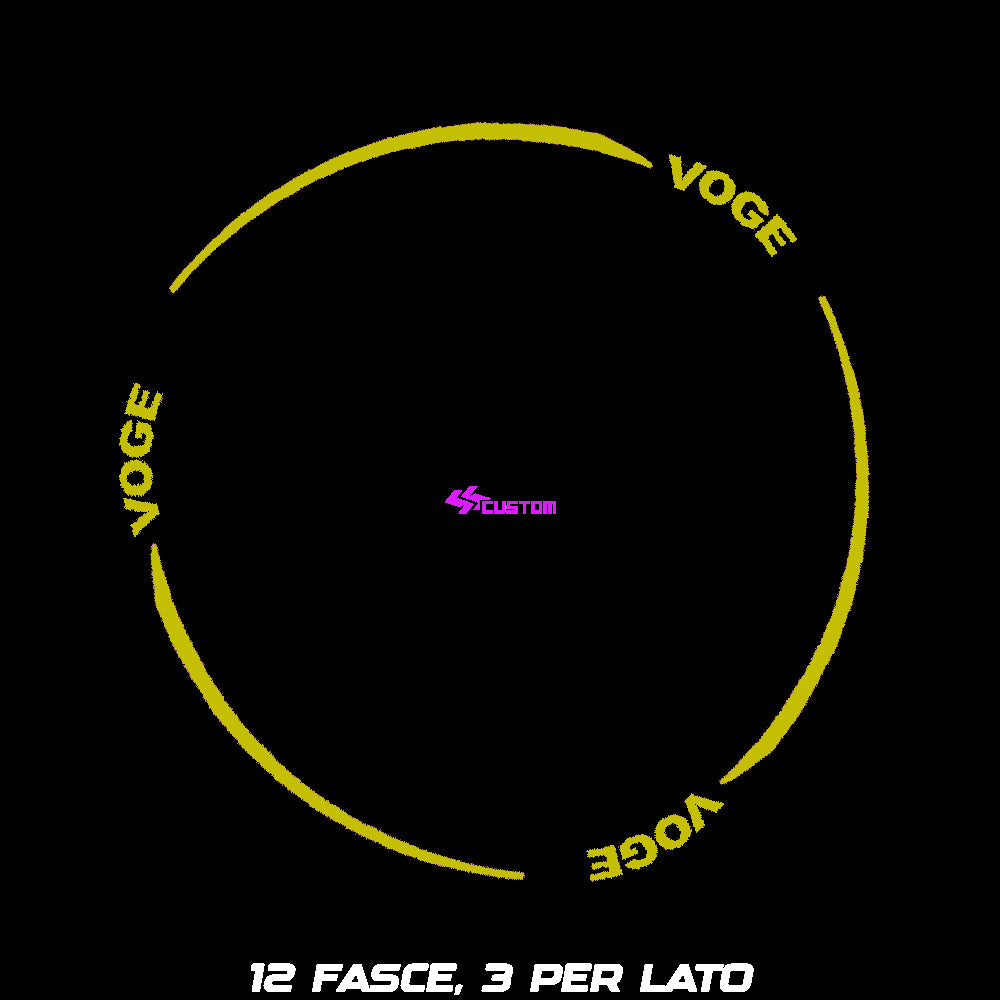 ADESIVI CERCHI PERSONALIZZABILI