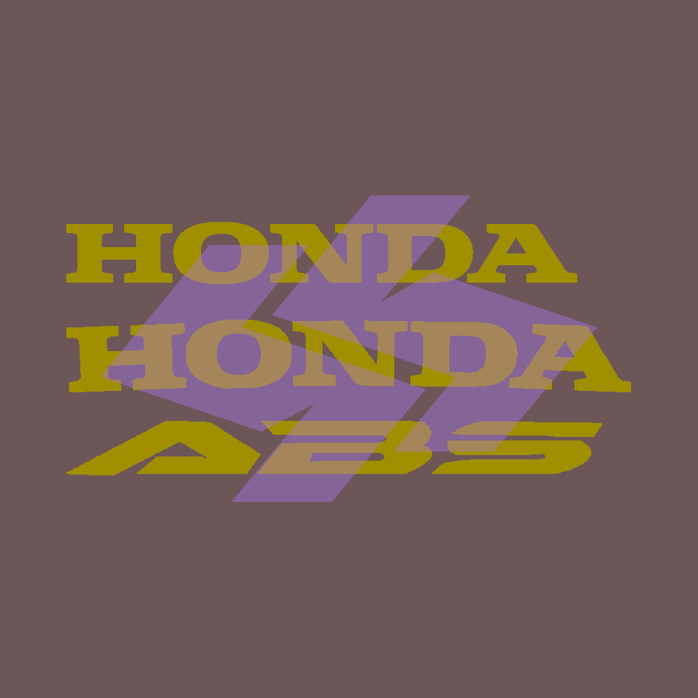 SH HONDA-ABS CUSTOM STICKER KIT