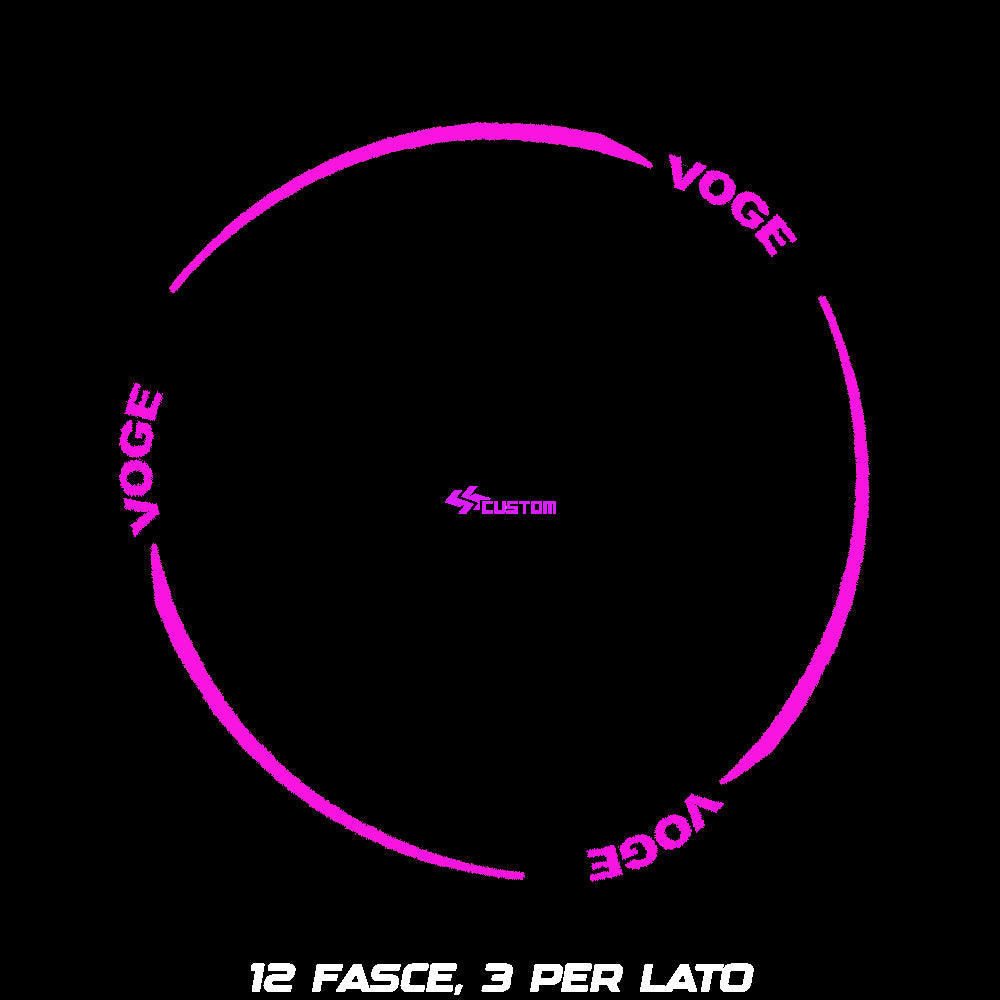 ADESIVI CERCHI PERSONALIZZABILI