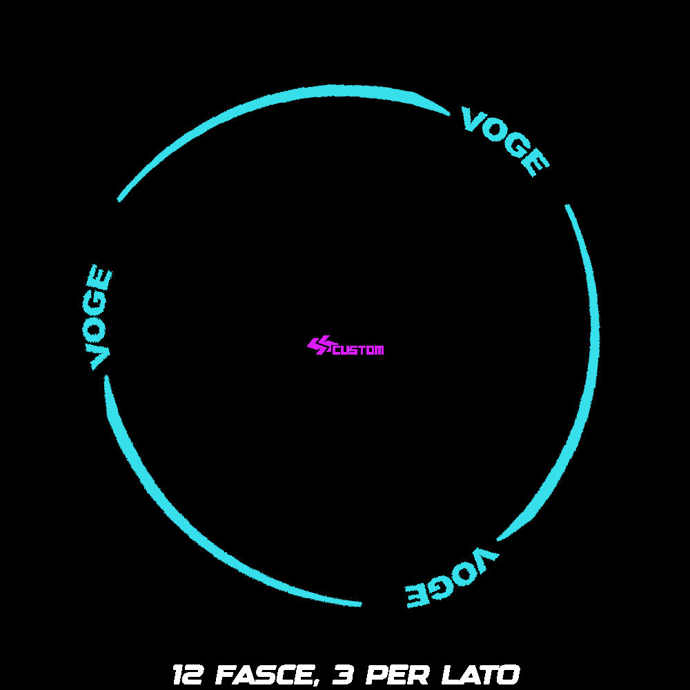 ADESIVI CERCHI PERSONALIZZABILI