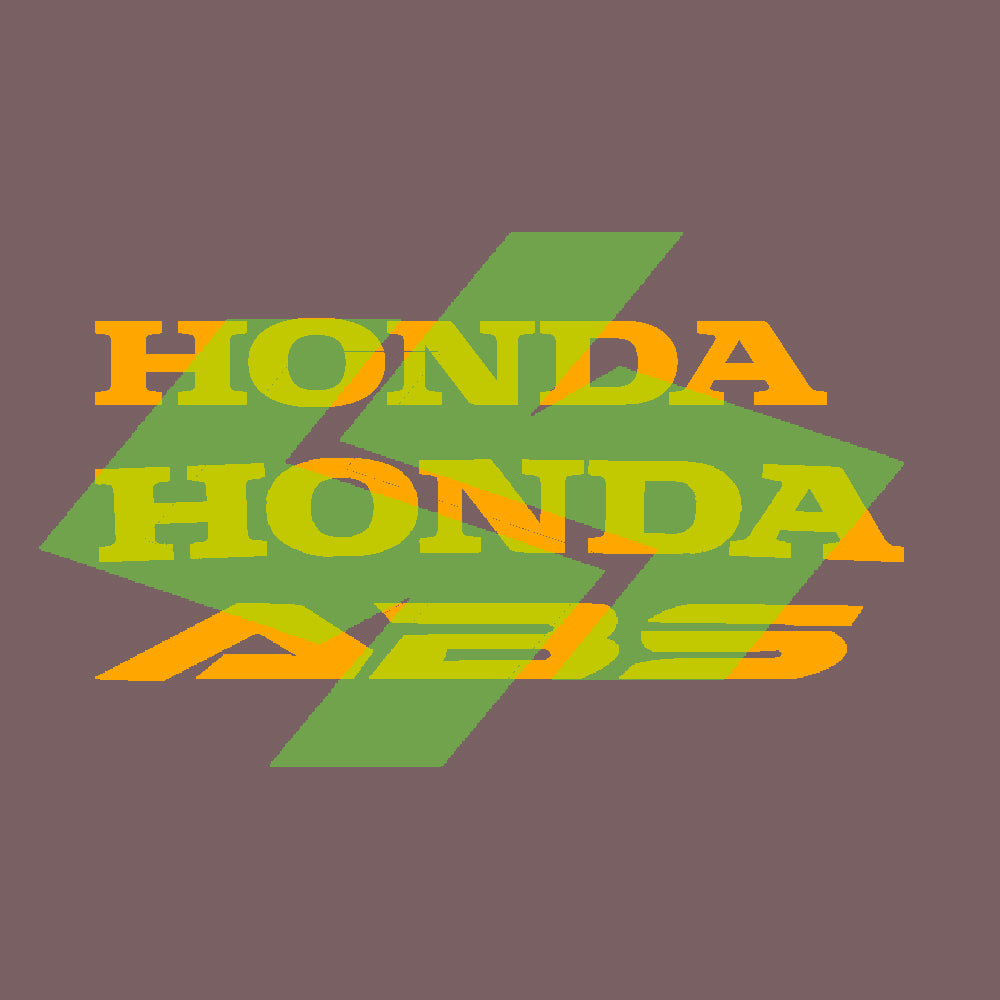 SH HONDA-ABS CUSTOM STICKER KIT