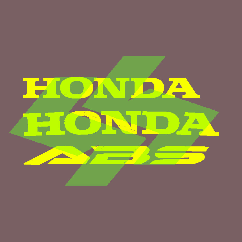 SH HONDA-ABS CUSTOM STICKER KIT